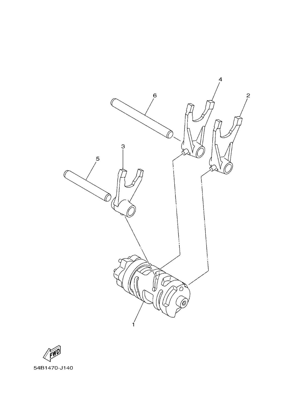 SHIFT CAM FORK